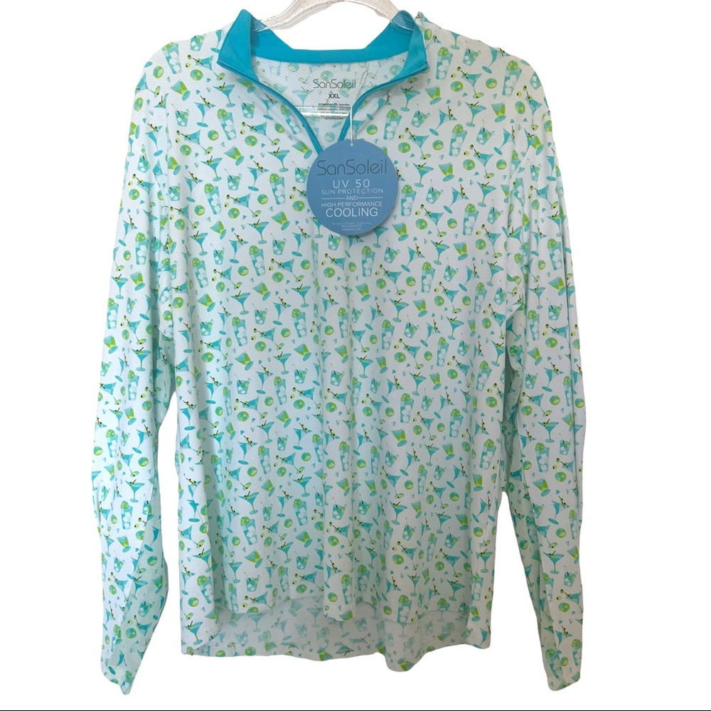 San Soleil New With tags Golf /Tennis Shirt